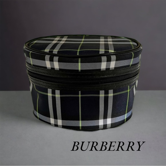 Burberry Bags Burberry Cosmetic Case Makeup Print Blue White Green